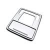 Matte Silver Reading Light Frame Cover Trim For  Honda CRV CR-V 2pcs