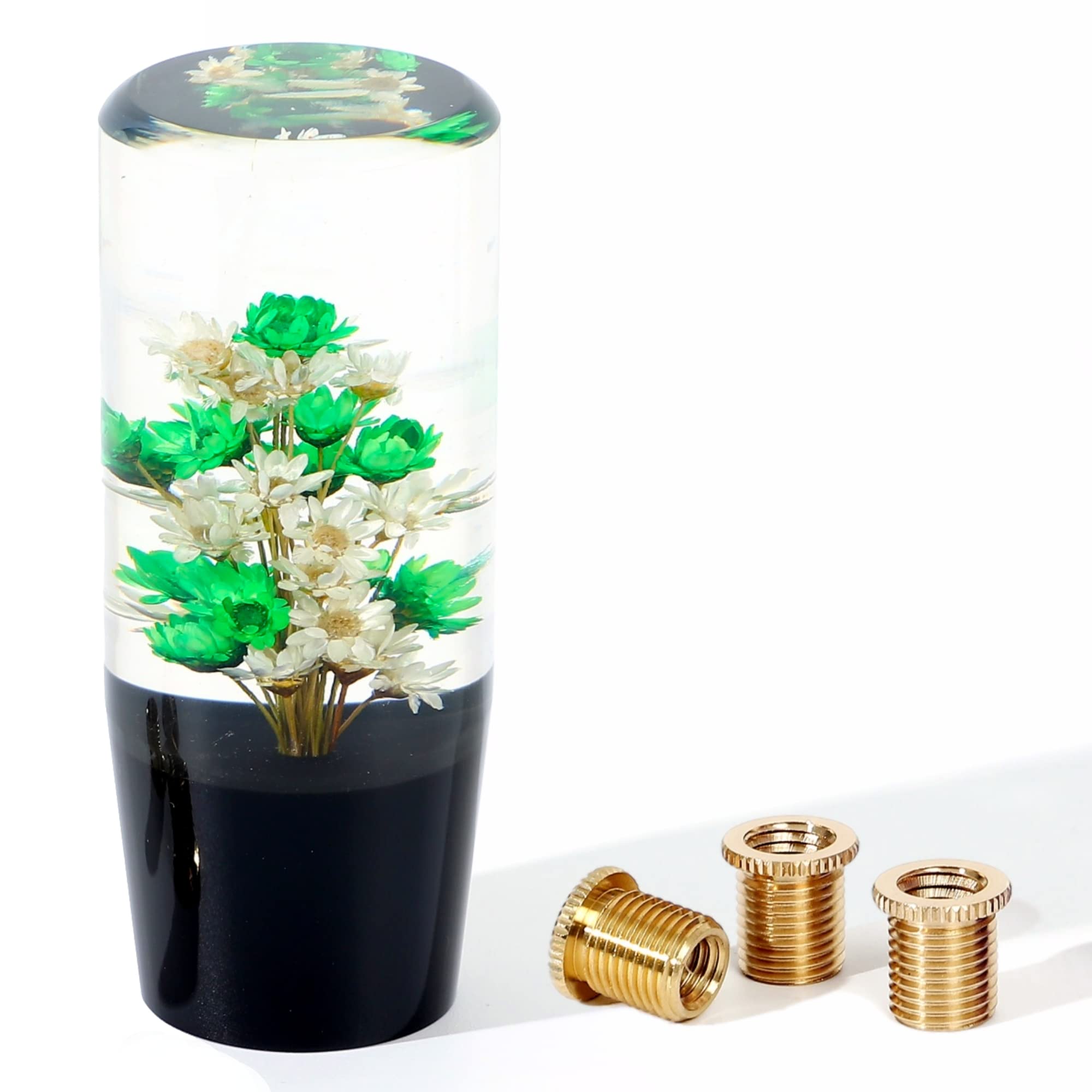 

Life Palette Underwater Flower Crystal Shift Knob Long Japanese Extension AT MT Track 3.9 зелений