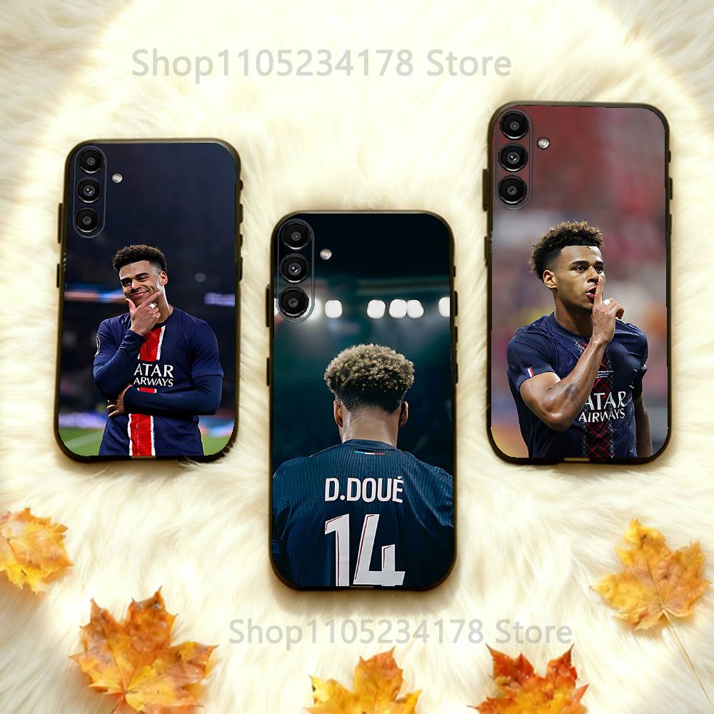 Football D-Desire D-Doues For Samsung Galaxy A73,31,32,72,41,53,52,71,22,5G,Note,J7,8,9 Soft Black Phone Case