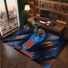 Kenworth Personalized Crystal Velvet Carpet, Customized Name Text Soft Anti‑Slip Rug for Living Room Bedroom
