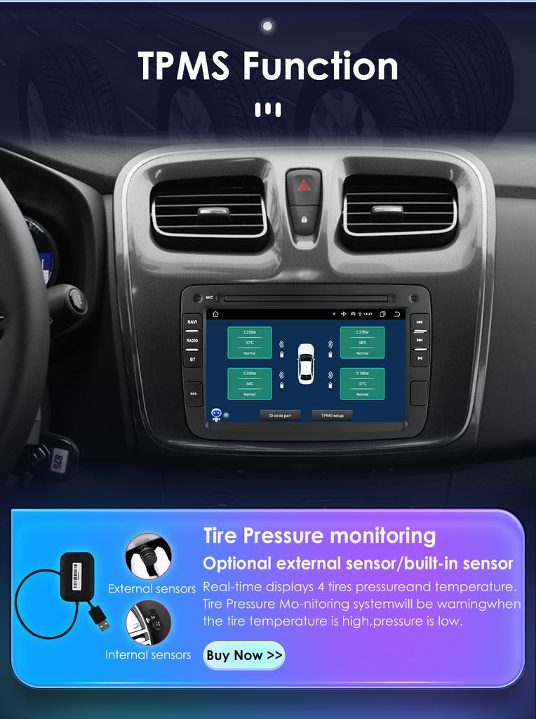 Android Car Radio Player for Renault Dacia Duster Sandero Captur Xray Logan 2 Carplay Intelligent GPS Android Auto Car Stereo