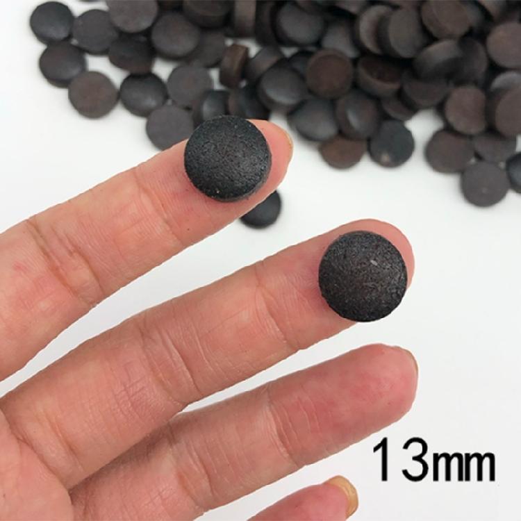 10Pcs Snooker Cue Tips Pool Stick Replacement Tips Leather Billiard Pool Cue Tips Pool Stick Tips Snooker Cue Tips