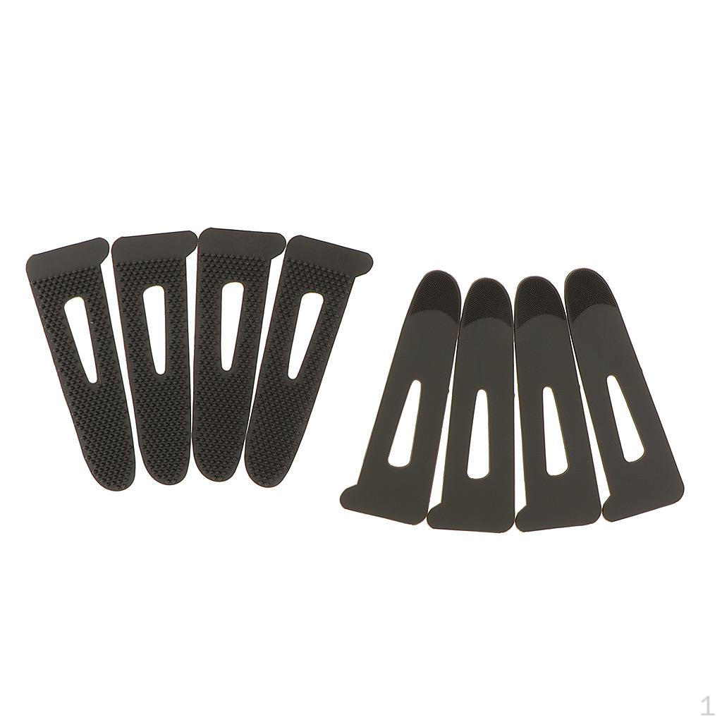 4 Paar Ärmelmanschette Lasche Nähverschluss Bastelbedarf