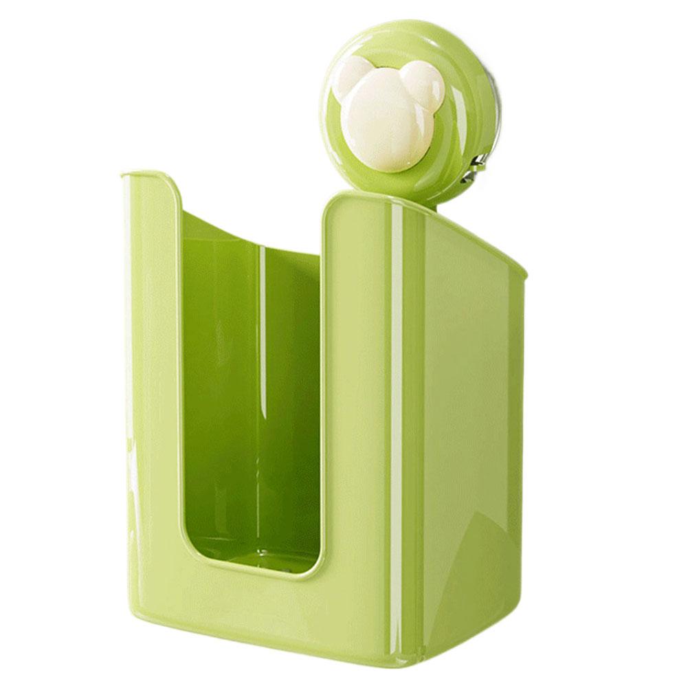 1PC Stable Suction Cup Toilet Paper Holder Removable Tissue Rack Waterproof Wall Wipe Holder Mo W1Y4