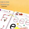Kindergarten Concentration Training Wipe & Write Puzzle Cards for Early Education