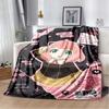 Spy x family cartoon and anime Print Flannel Blanket Ultra Soft Warm Throw For Bedroom Living Room Indoor Home Holiday Gift