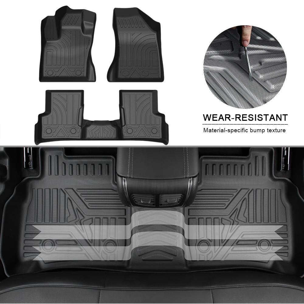 TPE Car Floor Mats for Jeep Renegade 2015 2016 2017-2020 Waterproof Protective Rubber Car Pad Liner Auto Interior Accessories