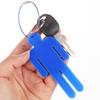 4Pcs Men'S & Women'S Acrylic Restroom Keychain Tags With 5 Pcs Wire Rings