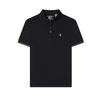 Modern Heritage  DNA French Chic Summer Solid Color Simple Logo Breathable Polo Shirt Women Tops Legendary-Blue F11W431101FNV