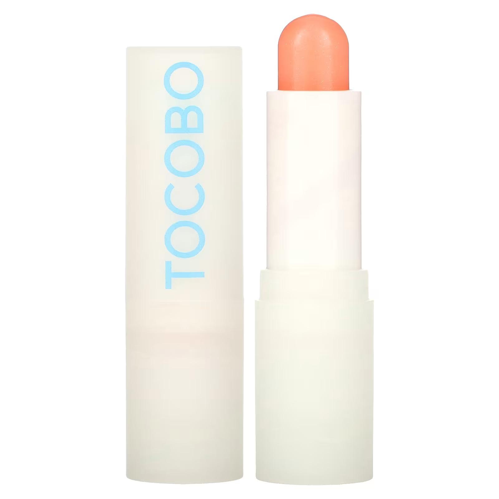 TOCOBO Glow Ritual Lip Balm 001 Coral Water Hydrating Lip Care 3.5g x3