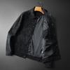 Leather jacket autumn and winter new trend handsome PU leather jacket lapel jacket men's fashion top
