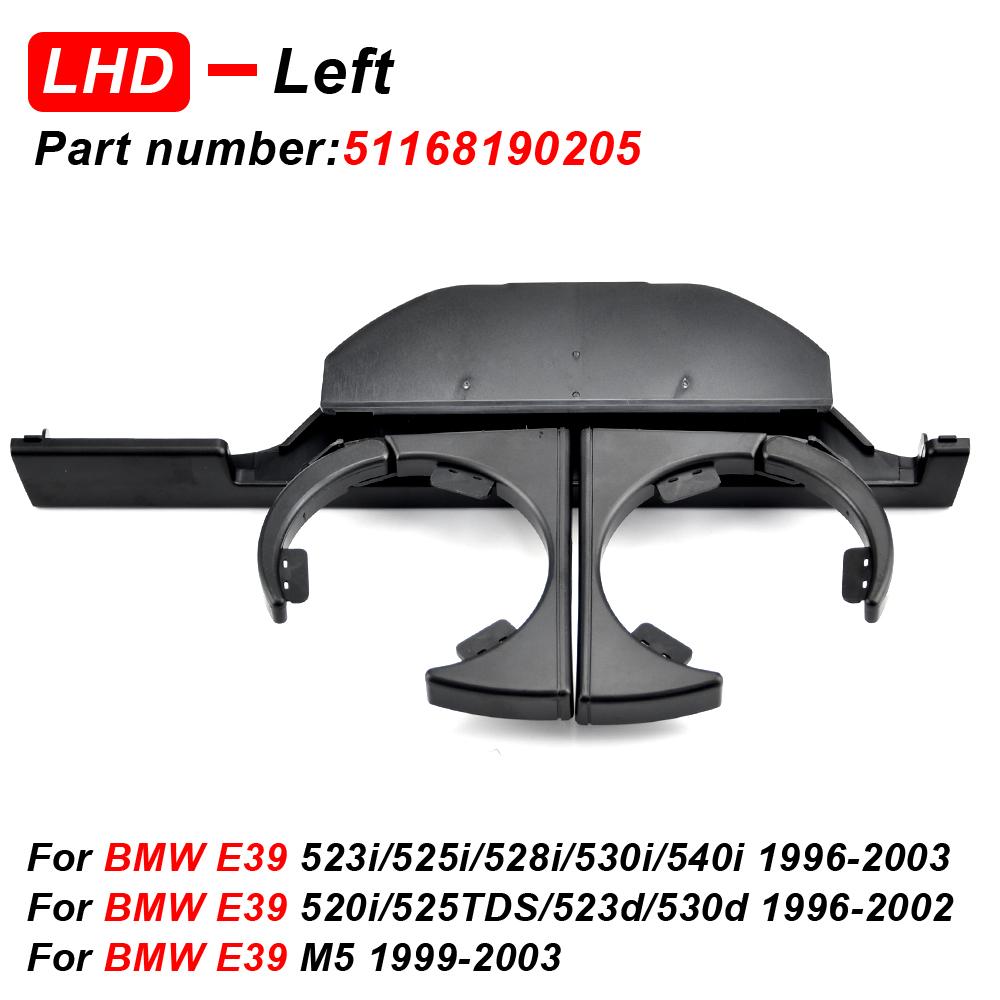 Für BMW E39 520i 525i 528i 520d 1997-2003 Vorne Hinten Doppelter Auto Getränkebecherhalter 51168184520 51168190205 51168190206