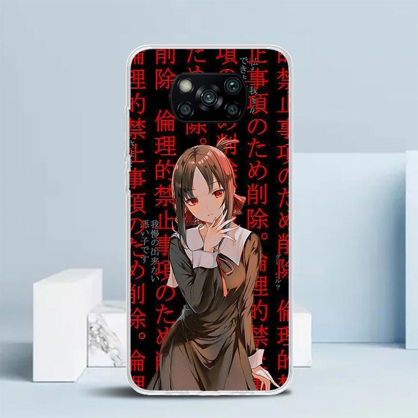 

Kaguya Sama Shinomiya Soft Cover for Xiaomi Poco F7 Ultra X7 X6 X5 Pro M7 Phone Case Redmi 15 15C 13 13C 12 12C 10 10C Print She Samsung S23 Ultra