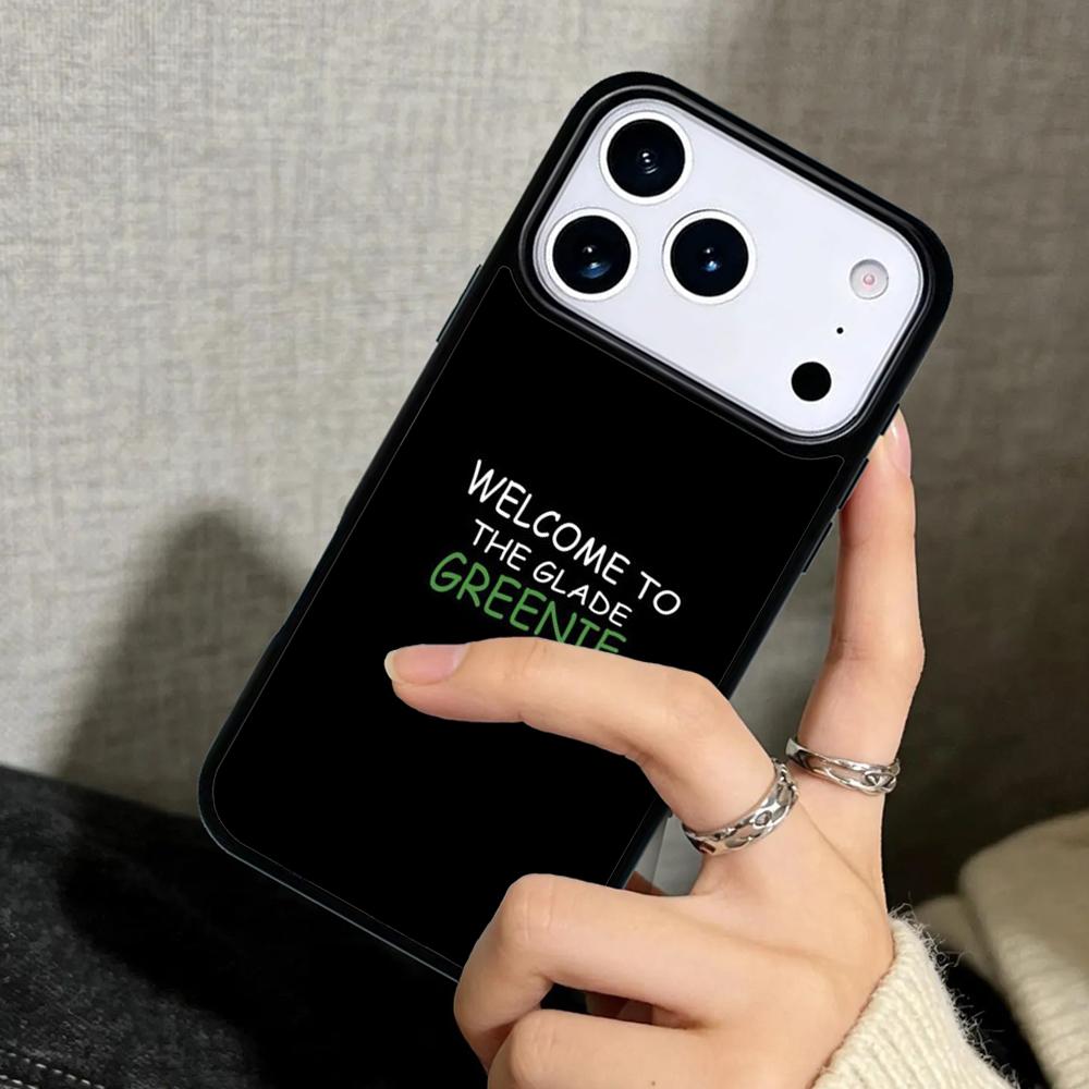 Capa Case for iPhone 17 Air 16 Pro Max 15 Plus 11 13 Mini 14 12 Back Phone Cover Maze Runner