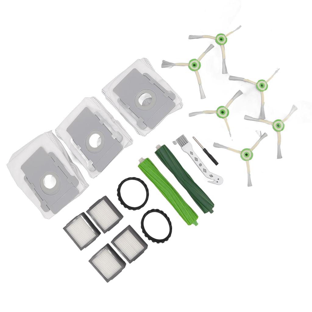 Robot Vacuum Cleaner Parts Main Side Brushes Dust Bag Filter Tire Accessories for Roomba I7 I6 I8 I3 Plus E5 E7