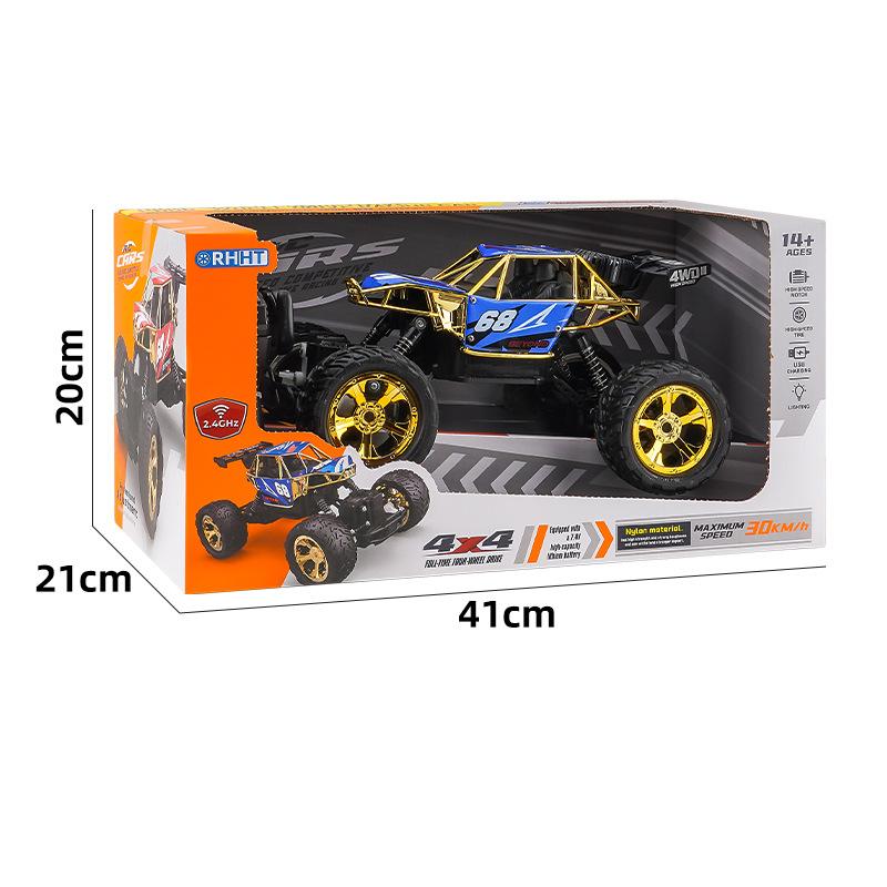 RC Remote Control Climbing High-speed Car 1:12 Four-wheel Drive Big Foot Off-road Vehicle Boy Model Competitive Competition Remote Control Car