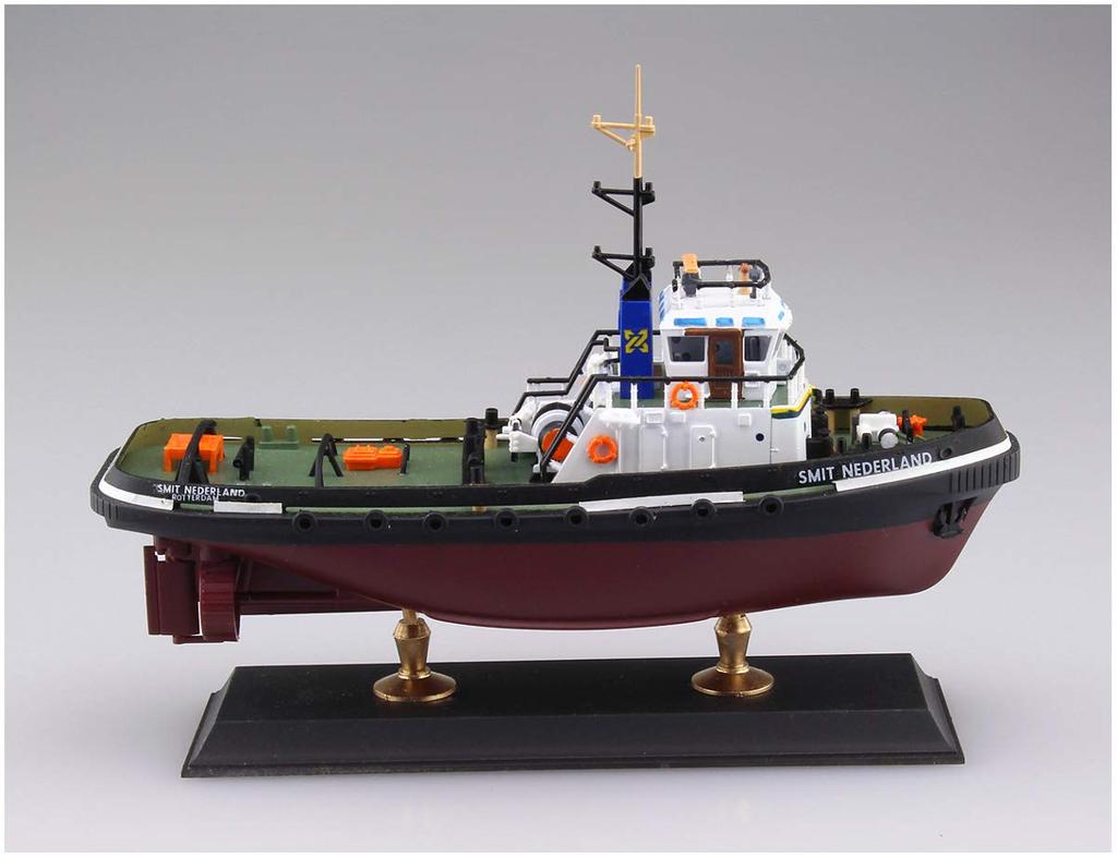Aoshima Bunka Kyozai World Ship Series Tugboat Schmidt Nederland Plastic Model 1/200