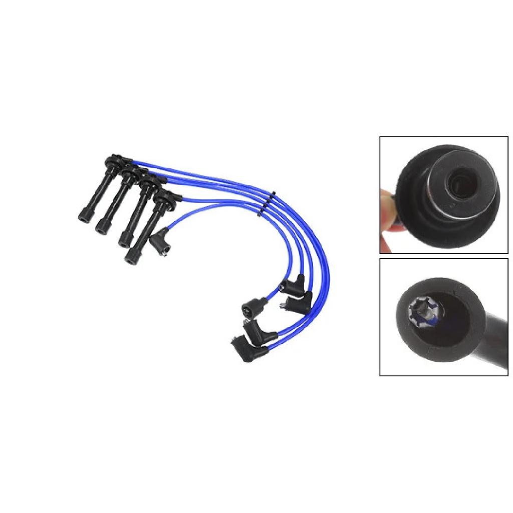 UXCELL 5pcs Spark Plug Wire Ignition Coil Cable No.32700P5M003 for Honda Prelude 93-96