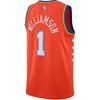 Nike X NBA Kollaboration Williamson Bequem Schnelltrocknend Atmungsaktiv Basketballtrikot All-Star Herren Trikots CU8606-800