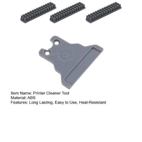 Nozzle Silicone Brush Tool Heat-Resistant Easy 3D Printer Nozzle Cleaner to Use 3D Printer