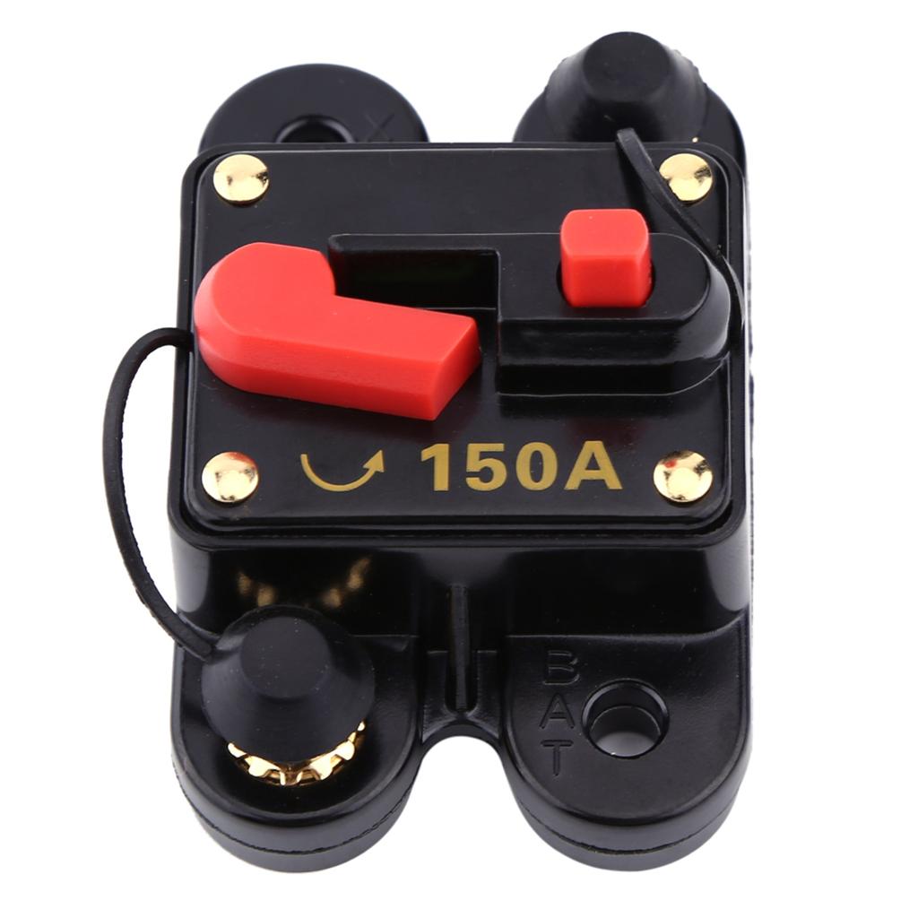 DC12V Rücksetzbarer Sicherungs-Leistungsschalter für Auto Marine Boot Fahrrad Stereo Audio(150A)