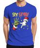 Six Seven Grinch Italian Brain Red 6 7 Hand Sign Christmas Meme Unisexs Tshirt