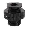 1/4 To 5/8 Female To Male Double Layer Thread Screw Mount Adapter Tripod Plate Screw Mount for Camera Flash Tripod Mic