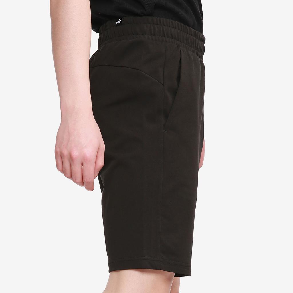 Puma Essentials Short 12" Cotton 'Black White' Men's 588722-01