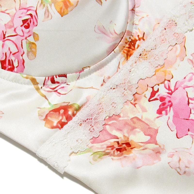 Suninheart Sommer Spaghettiträger Blumendruck Partykleider Elegantes Maxi Bodycon Hochzeitsgast Urlaubskleid Neu im Kleid 2024