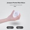 BWNK Waterproof Shoe Covers for Men And Women, Thick Non-Slip Wear-Resistant Shoe Covers for Adults, Size L