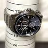 Used [Working item] CITIZEN/Citizen Solar E820 Black Dial Titanium Lightweight