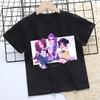 T-shirt per Bambini KPop Demon Hunters Stampa Carina Estate Casual Cotone Magliette per Bambini Moda Manica Corta Abbigliamento Sportivo Ragazze Top