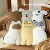 Plush Dog Bedside Pillow With Pp Cotton Filling For Kids And Teens