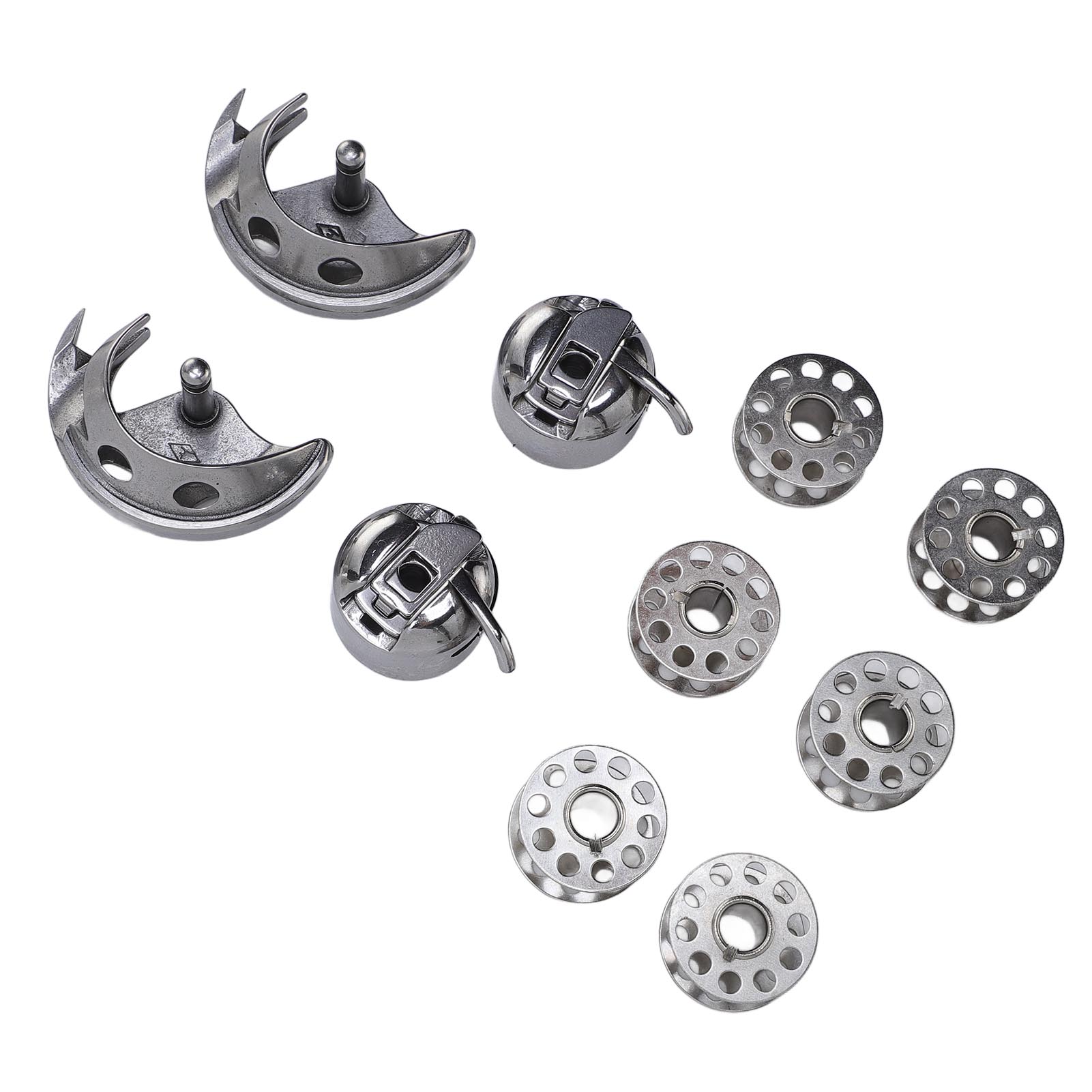 

Шпульки Шпульный колпачок Набор челнока Старая бытовая домашняя швейная машина Запасные части Аксессуары