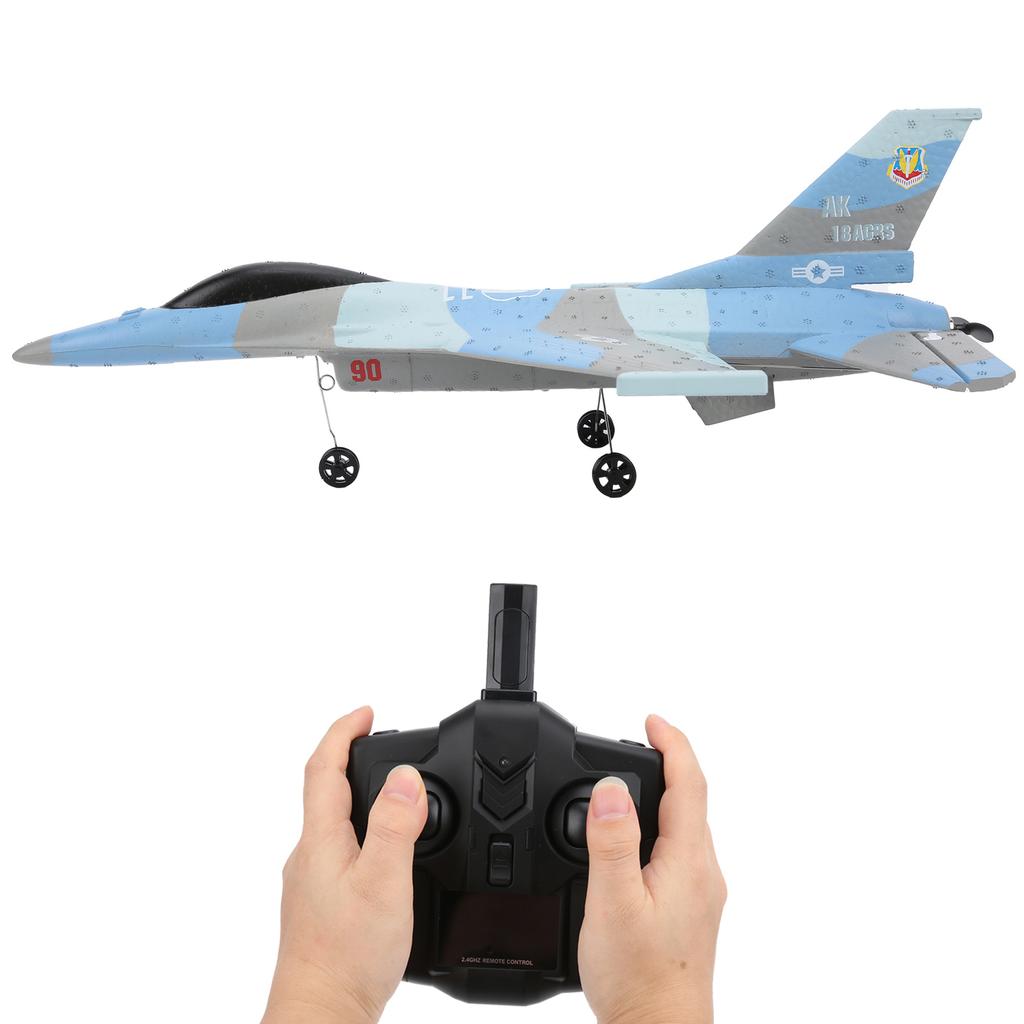 EPP F16 3 Channel Fixed?Wing Rechargable Lightweight Remote Control Glider Airplane Model