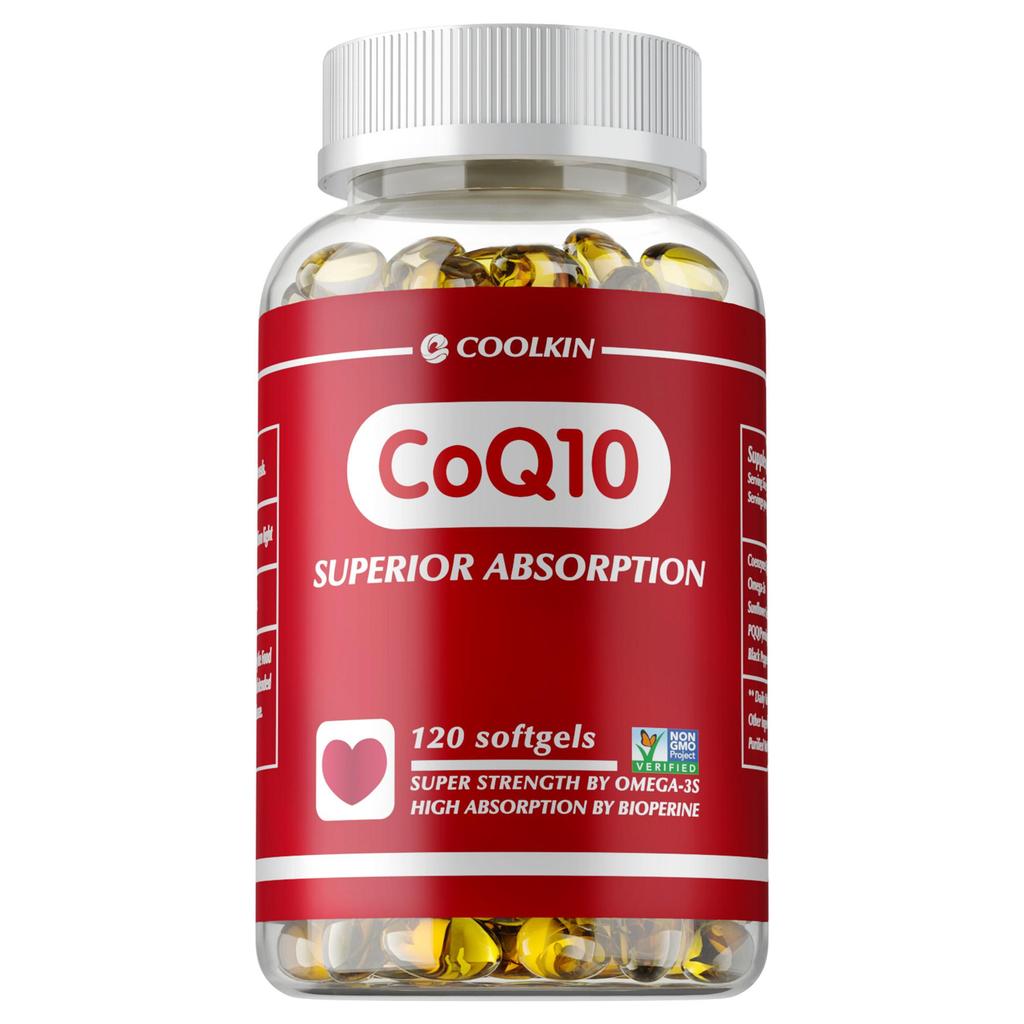 Coolkin - Coenzyme Q10 Capsules - Heart Health - Antioxidant