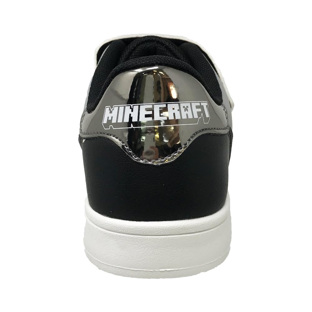 Minecraft Kids' Creeper Skeleton Enderman Sneakers (Gray, Size 21.0 Cm) 1X3M38H