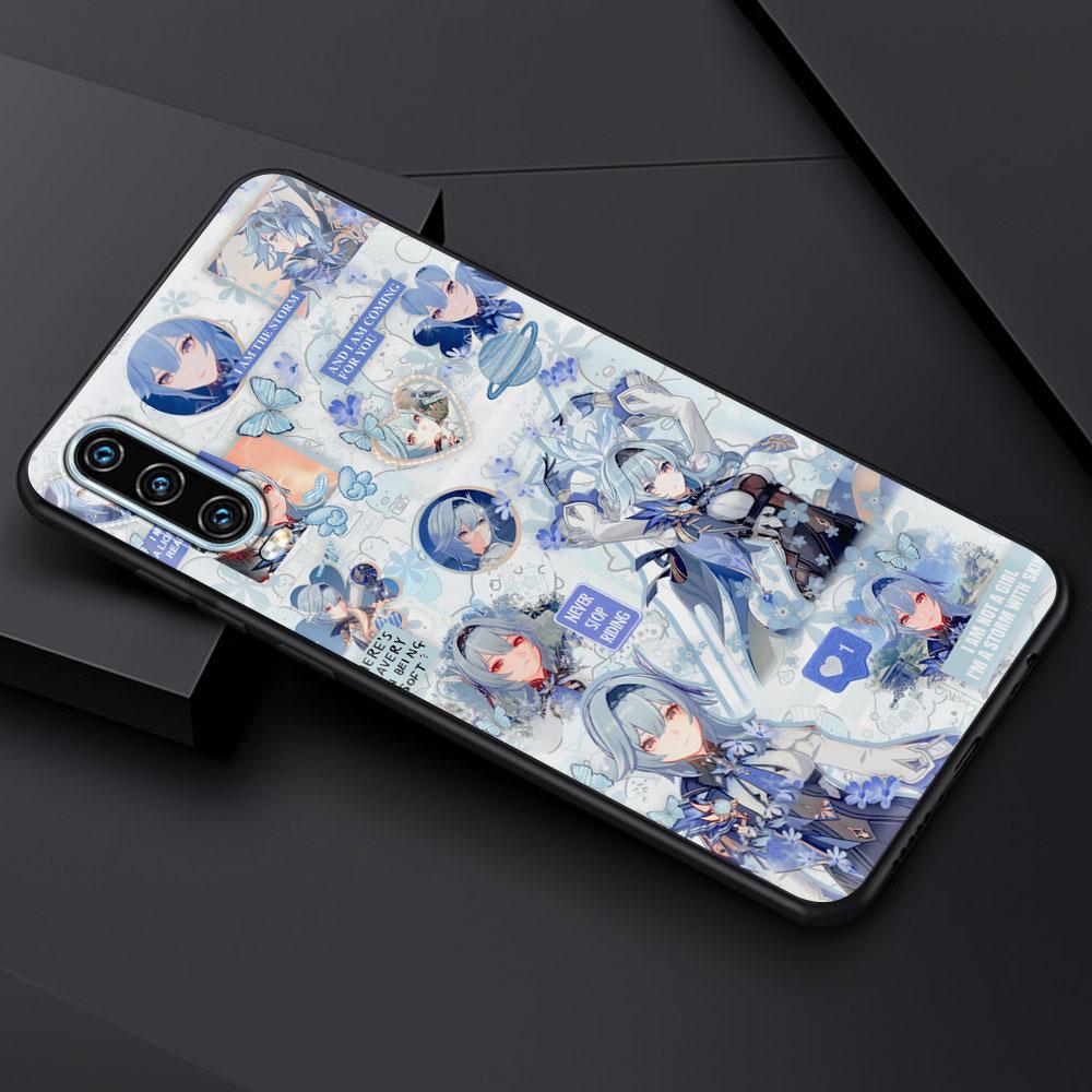 Genshin Impact Phone Case For Huawei P30 Lite P50 Pro P20 P40 Lite E P Smart Z 2021 Y6 Y7 Y9 2019 Y6p Y9s Y7a Silicone Cover