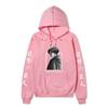 Attack on Titan Levi Ackerman Hoodie Unisex Fleece Sweatshirt Japanese Text Double Sleeve Print Autumn Winter Pullover