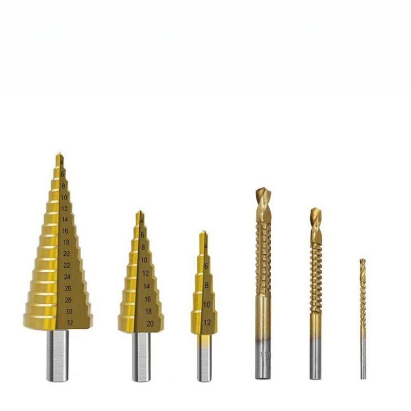 6PCS/SET Tower Drill Bit Set for Electric Drill Woodworking