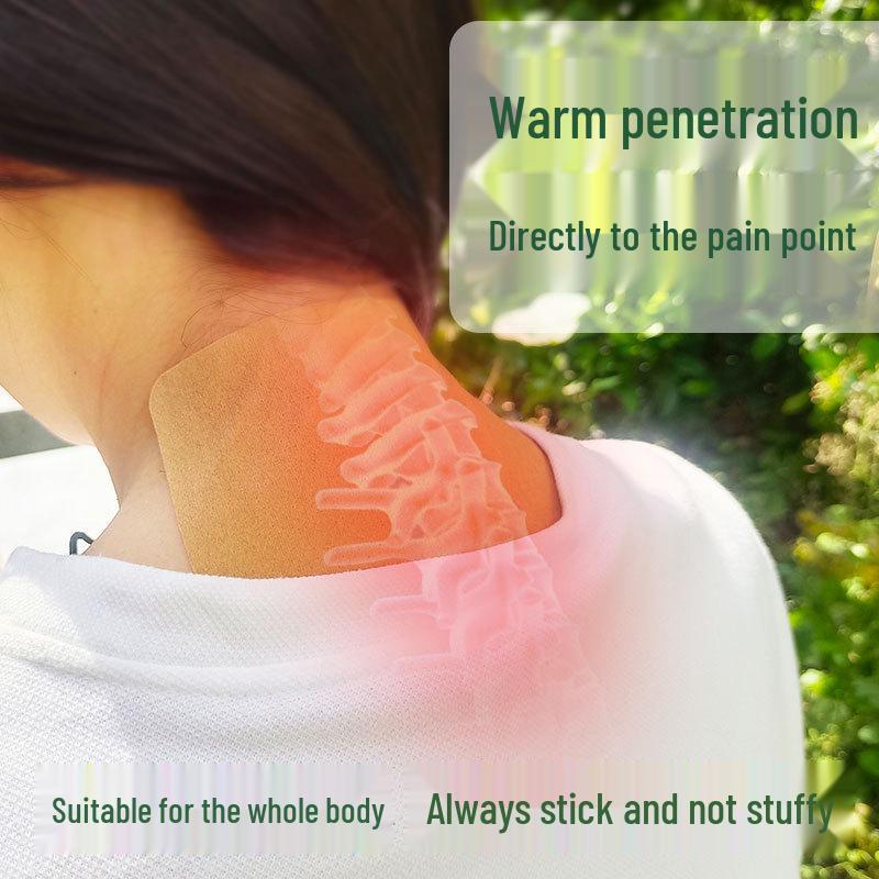 Turmeric Sanqi Moxibustion Patch for Neck, Joint & Spine Care