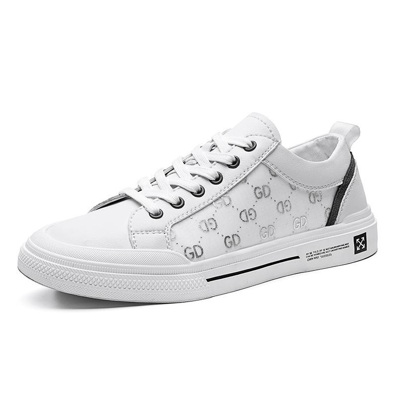 

Men s shoes trend 2025 new board shoes spring and summer low-top fashion casual shoes men s shoes one pedal European station white shoes men 44 чёрный