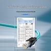 Basende Cat6A Shielded M12 to RJ45 Industrial Drag Chain Ethernet Cable