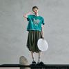 RIZHE Original Graffiti Print Short Sleeve T-Shirt