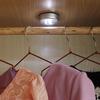 Illuminazione da parete per armadio da cucina, lampada da tocco con rubinetto a batteria a 3 LED