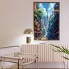 Manga Style Japanese Street Landscape Canvas Prints Night Hut Wall Art Posters for Living Room Coffee House Bar Home Decor Gifts