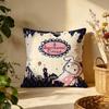 Trendy Ssentimental Circuses Cushion Cover Versatile DoubleSided Pillow Case Fit for Sofa Bed Car  Daily Decor