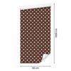 Brown and Rust Dots Wallpaper for Living Room and Bedroom 50x1000