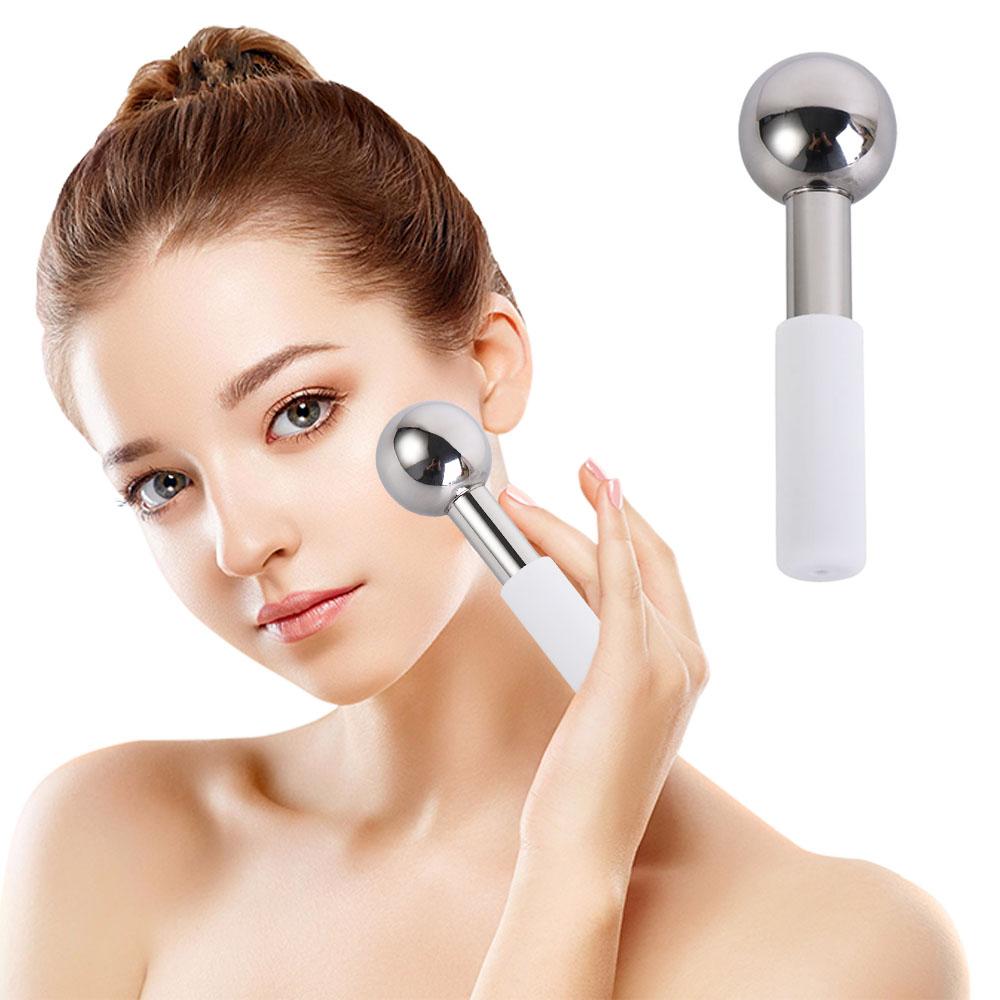 Stainless Steel Ice Wave Beauty Massage Stick Face Care Cryo Freeze Stick  Beauty Salon Massager