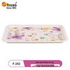 Wuhe Japanese Style Melamine Flower Dance Tea Tray
